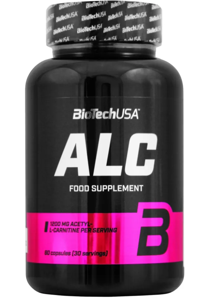 BioTech USA ALC - acetylo-L-karnityna w kapsułkach - 60kaps.