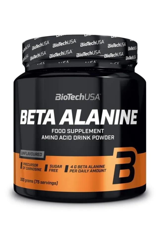 BioTech USA Beta Alanine - beta-alanina bez cukru - 300g
