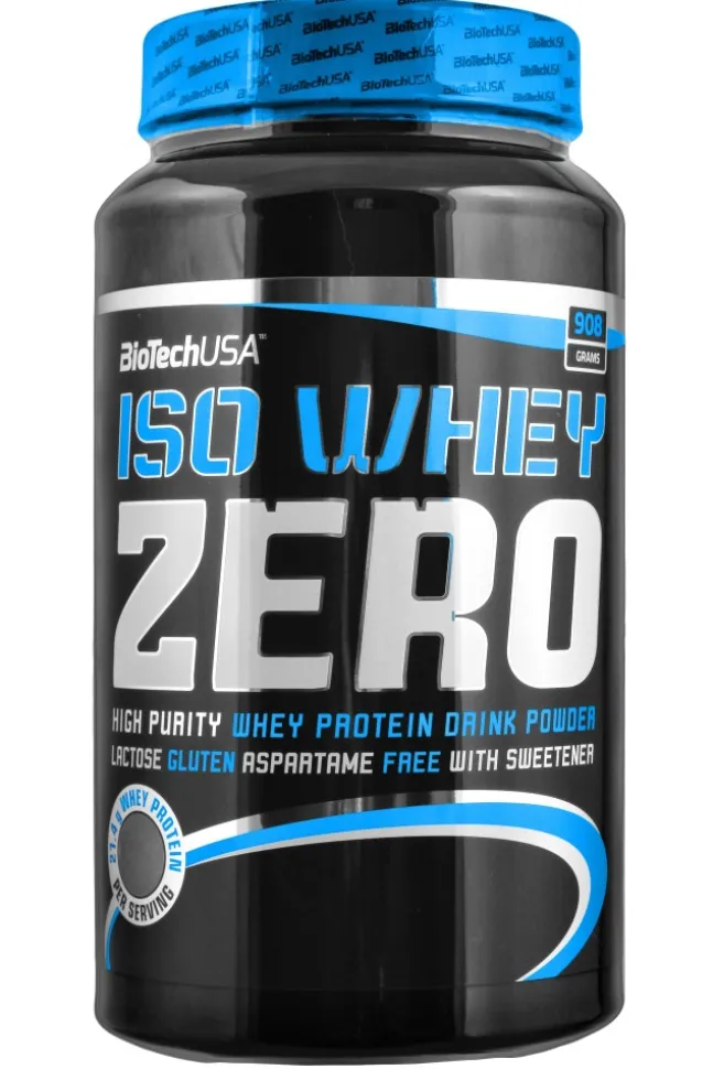 BioTech USA Iso Whey Zero 908g Smaki Czekoladowe