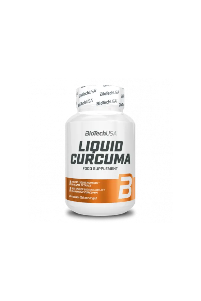 BioTech USA Liquid Curcuma 30kaps.