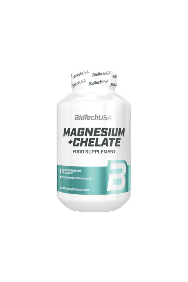 BioTech USA Magnesium + Chelate 60kaps.