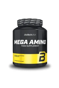 BioTech USA Mega Amino 3200 - aminokwasy BCAA i EAA - 500tab.