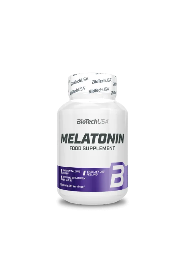 BioTech USA Melatonin - melatonina w tabletkach - 90tab.
