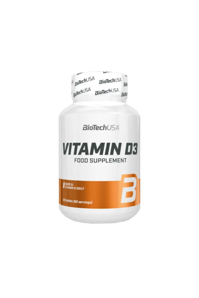 BioTech USA Vitamin D3 60tab.