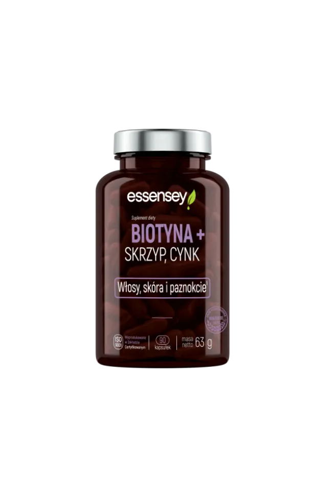 Essensey Biotyna + Skrzyp, Cynk 90kaps.