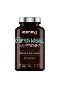 Essensey Cytrynian Magnezu + Ashwagandha - 90 kaps.