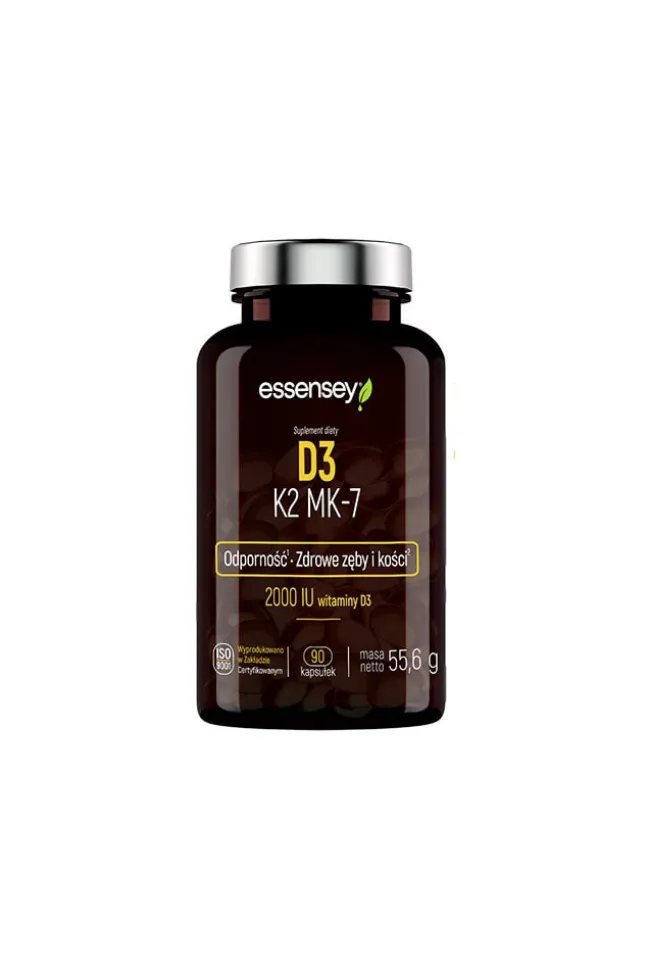 Essensey D3 K2 MK-7 Na Odporność 90kaps.