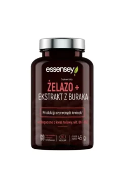 Essensey Żelazo + Ekstrakt z Buraka 90 kaps.