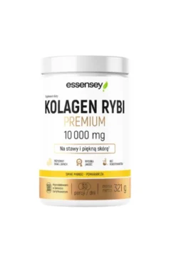 Essensey Kolagen Rybi Premium 10 000mg [mango-pomarańcza] 321g