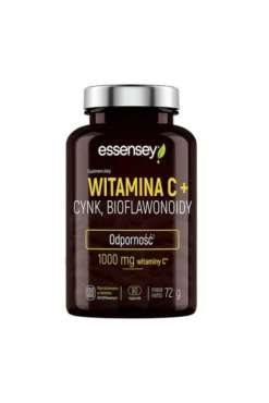 Essensey Witamina C + Cynk, Bioflawonoidy Na Odporność 90kaps.
