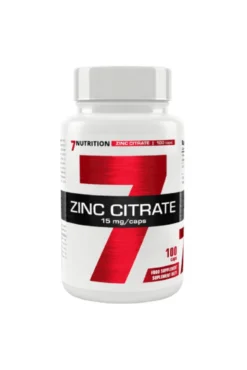 7Nutrition Zinc Citrate 15mg 100kaps.