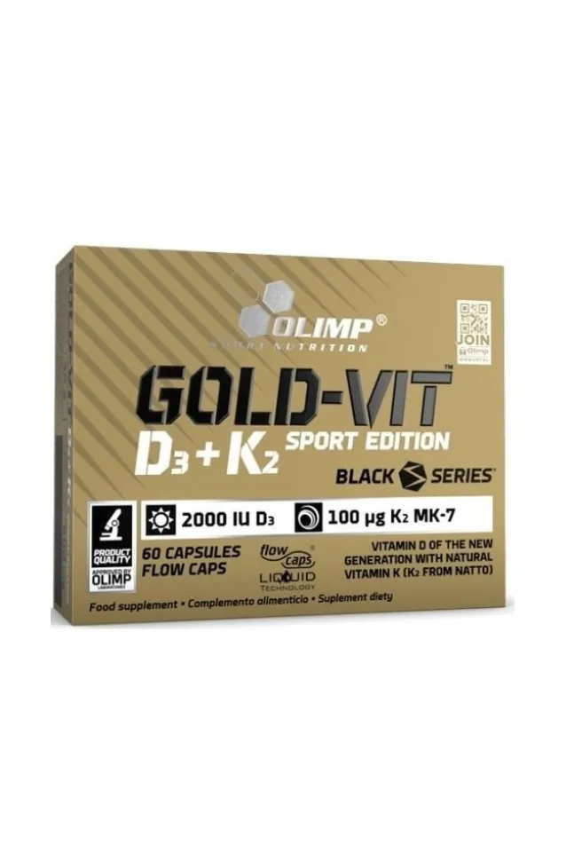 Olimp Gold-Vit D3 + K2 Sport Edition 60kaps
