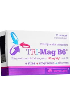 Olimp Tri-Mag B6 Magnez 30tab.