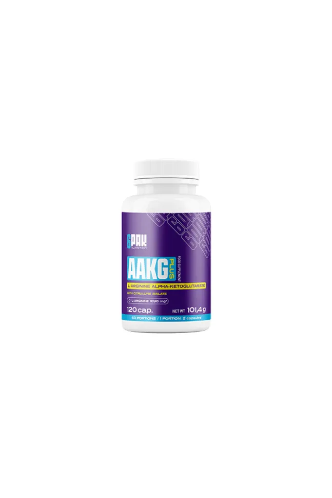 6PAK Nutrition AAKG Plus 120kaps.