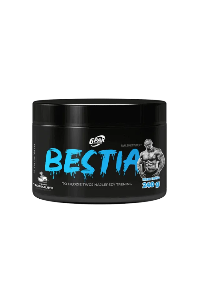 6PAK Nutrition Bestia 240g
