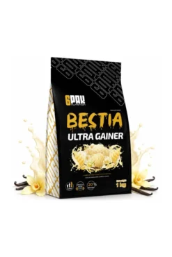 6PAK Nutrition Bestia Ultra Gainer - gainer z białkiem WPC - 1000g