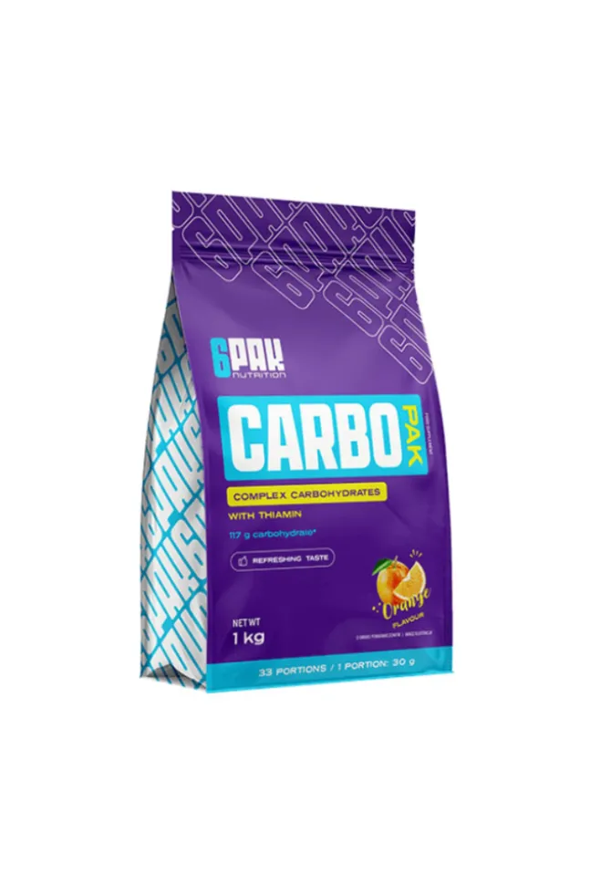 6PAK Nutrition Carbo Pak - odżywka węglowodanowa z dekstrozą - 1000g