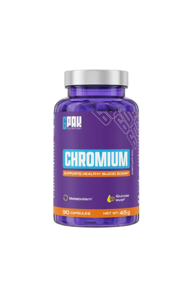 6PAK Nutrition Chromium 90kaps.