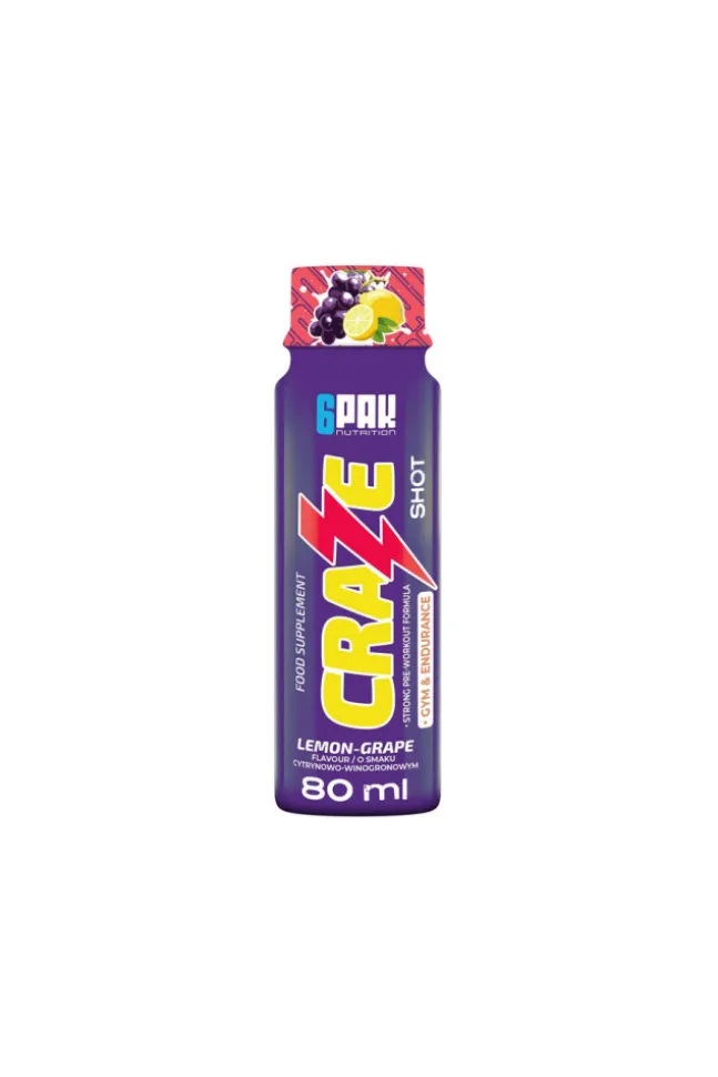 6PAK Nutrition CRAZE SHOT 80ml