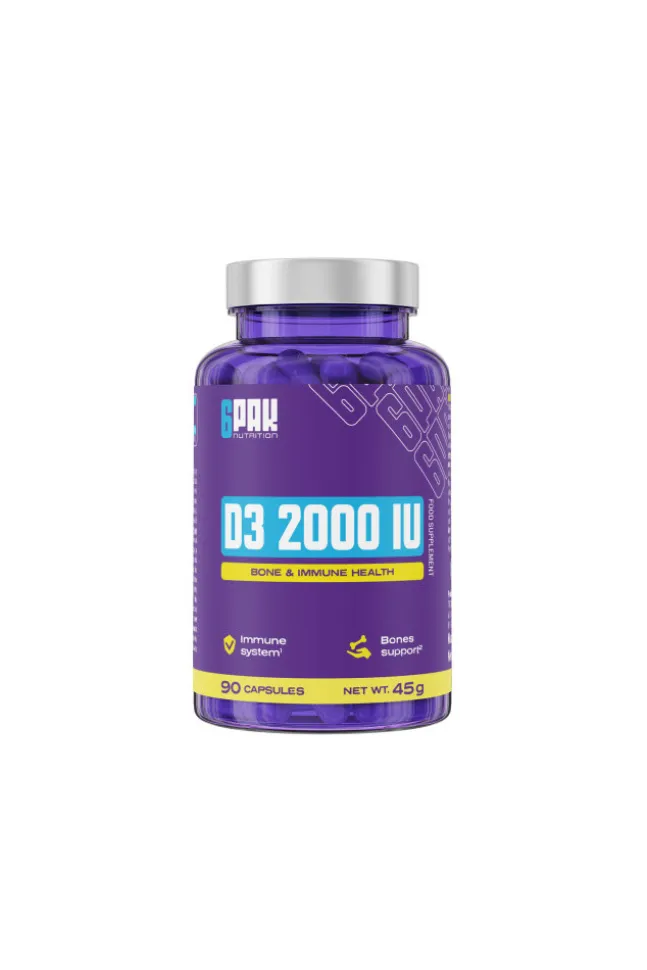 6PAK Nutrition D3 2000IU 90kaps.