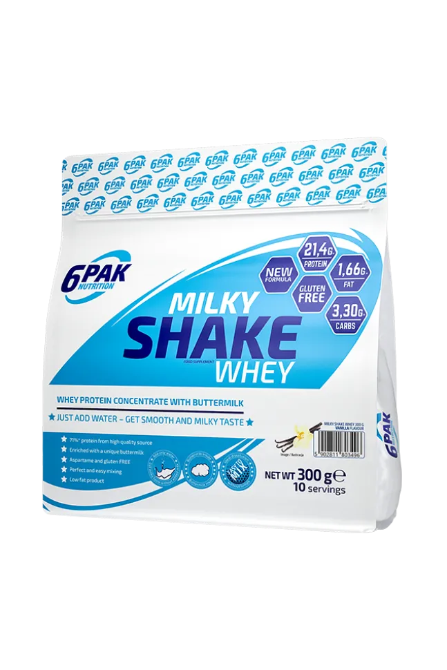6PAK Nutrition Milky Shake Whey 300g