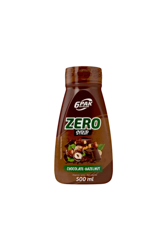 6PAK Nutrition Syrup Zero Chocolate-Hazelnut 500ml