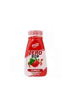 6PAK Nutrition Syrup ZERO 500ml Strawberry