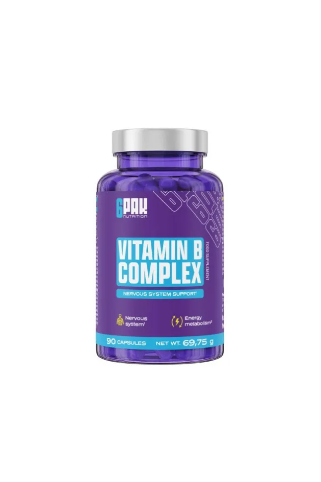 6PAK Nutrition Vitamin B Complex 90tab.