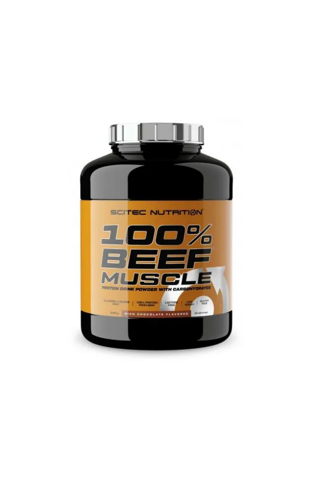 Scitec 100% Beef Muscle - białko wołowe i węglowodany - 3180g