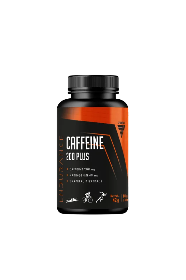 Trec Caffeine 200 PLUS - kofeina 200mg z naryngeniną - 60kaps.