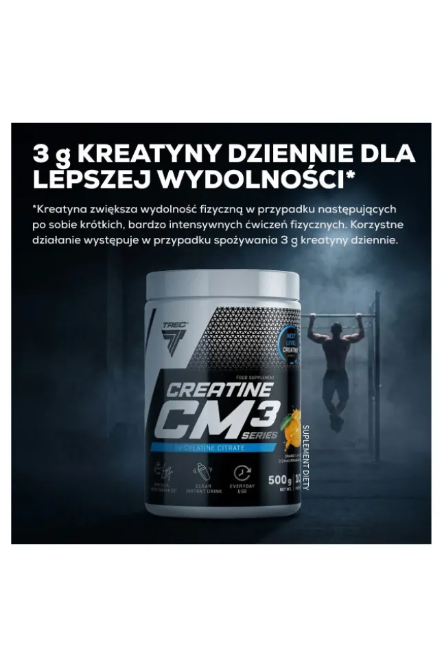 Trec Creatine CM3 Series TriCreatine Citrate 500g