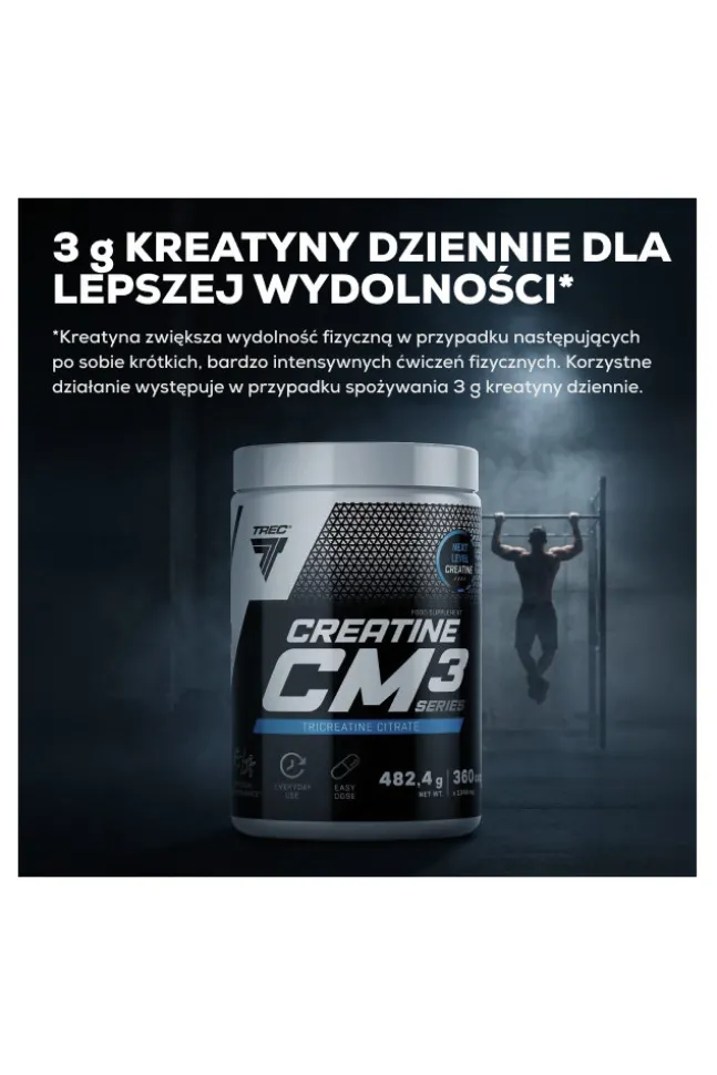 Trec Creatine CM3 Series TriCreatine Citrate 90kaps.