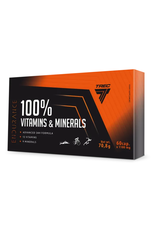 Trec ENDURANCE 100% Vitamins & Minerals 60kaps.