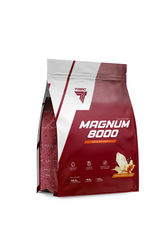 Trec Magnum 8000 - gainer z dodatkiem kreatyny i oleju MCT - 5450g