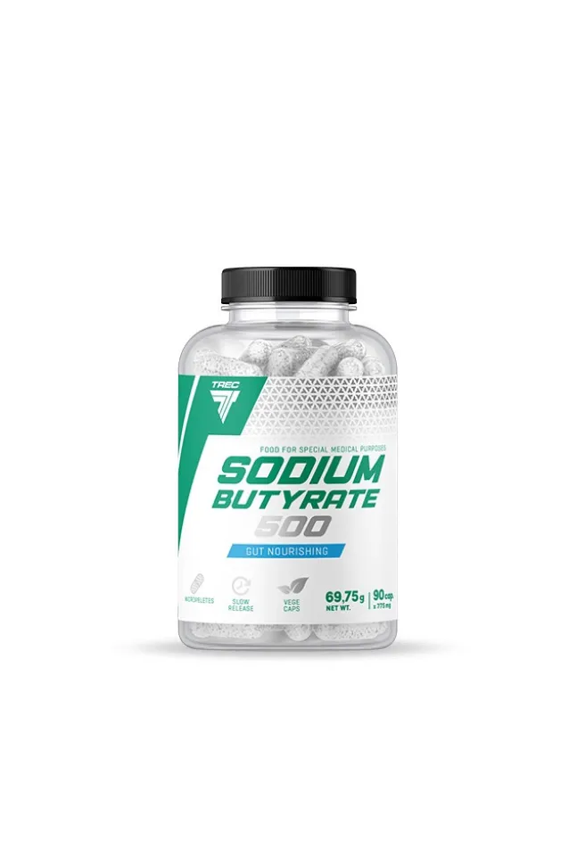 Trec Maślan Sodu Sodium Butyrate 500 90kaps.