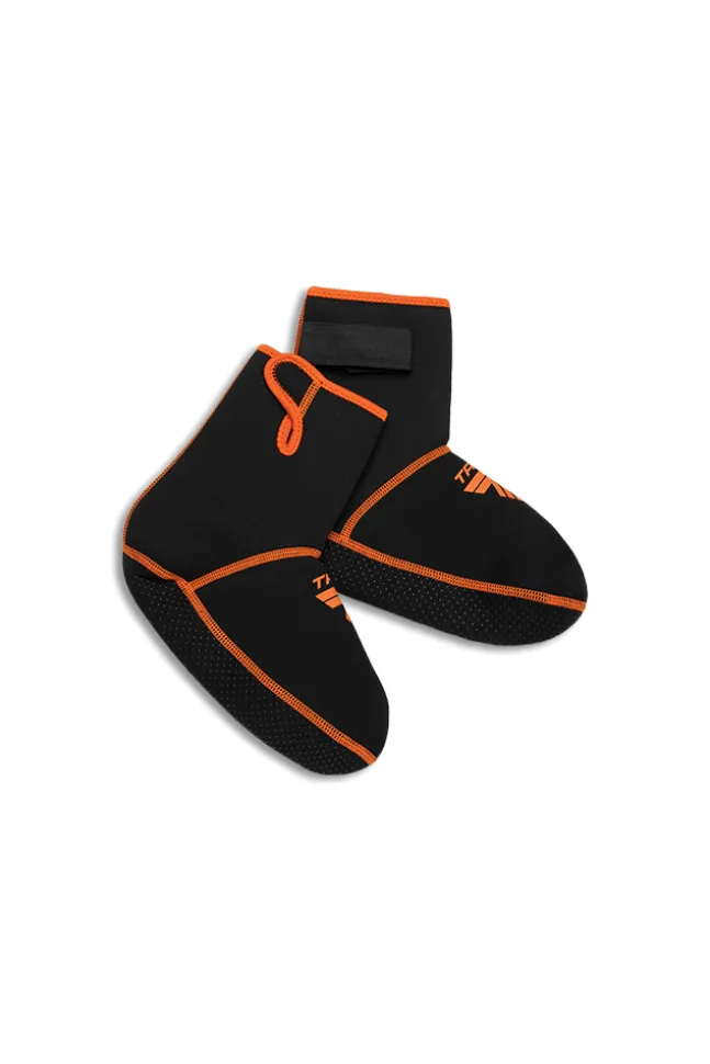 Trec Neoprenowe buty do morsowania czarno-pomarańczowe COLD WATER THERMO SHOES