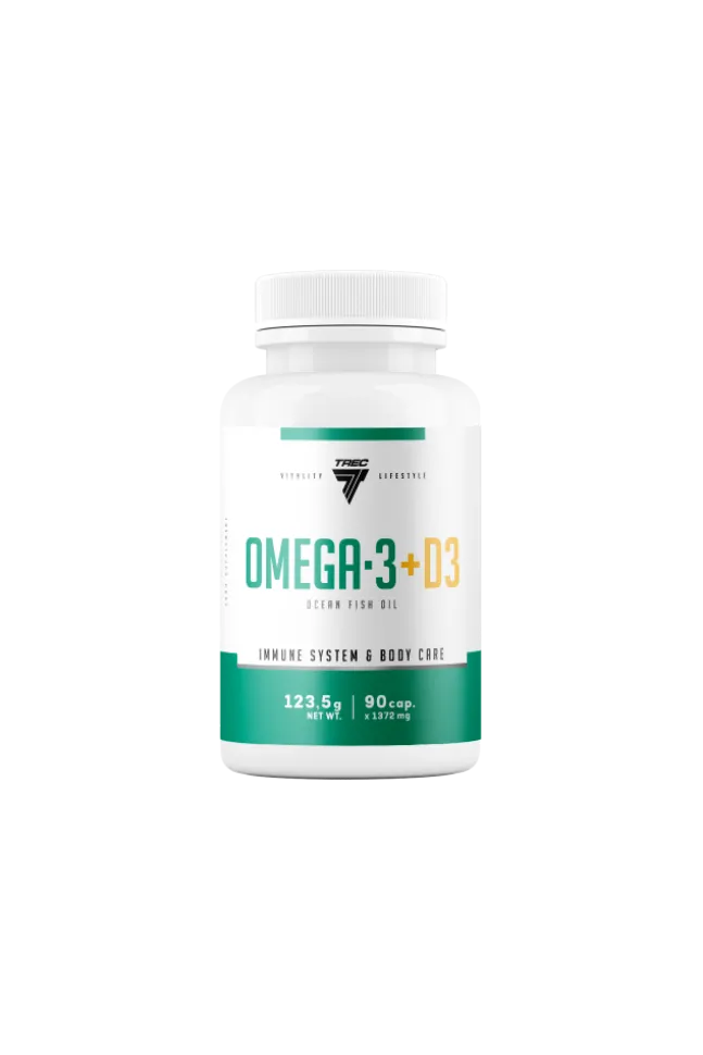 Trec Omega 3 + D3 90kaps.