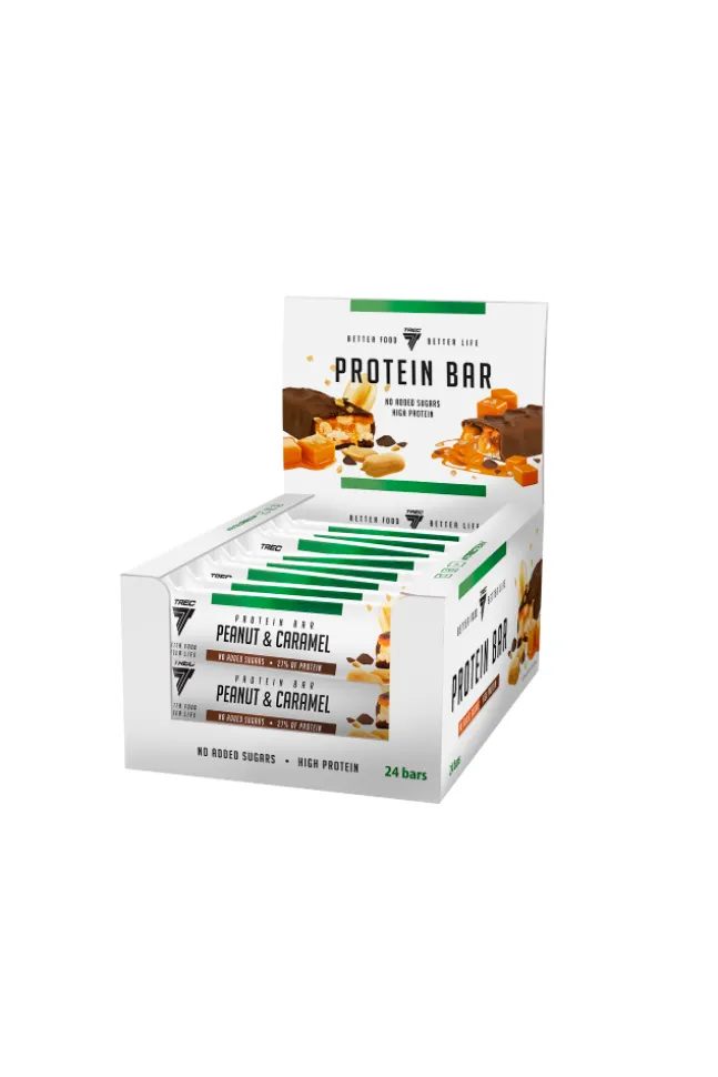 Trec Protein Bar 24x49g Peanut & Caramel