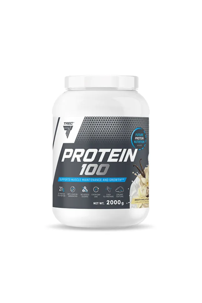 Trec Protein 100 - odżywka białkowa z aminokwasami 2000g