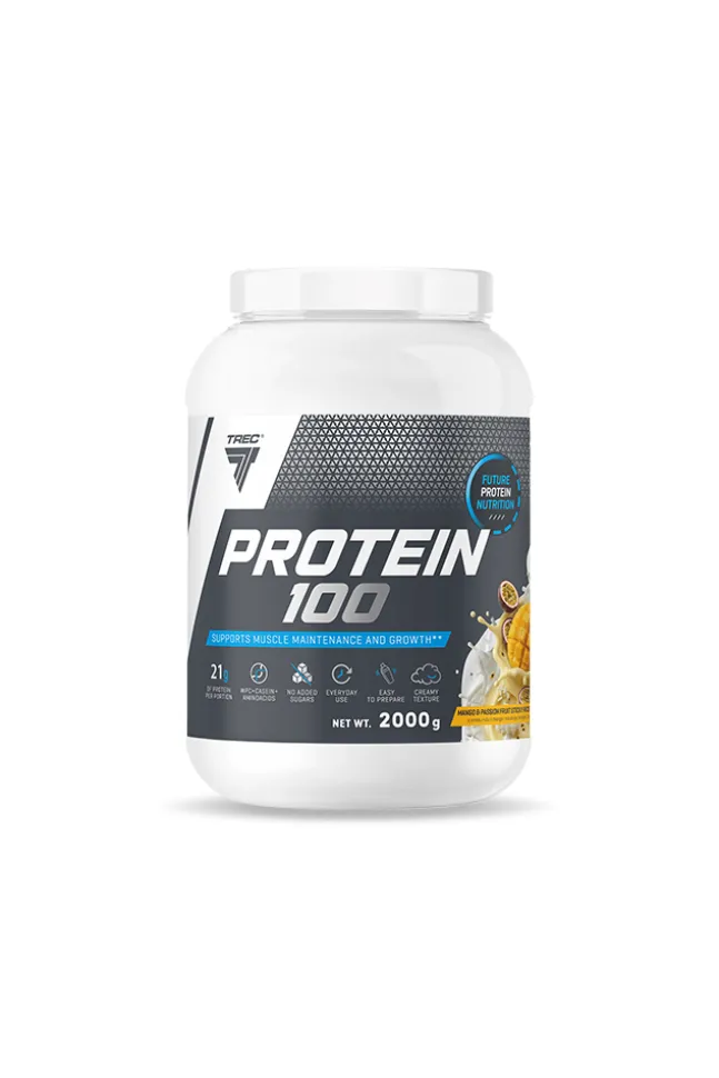 Trec Protein 100 - odżywka białkowa z aminokwasami 2000g