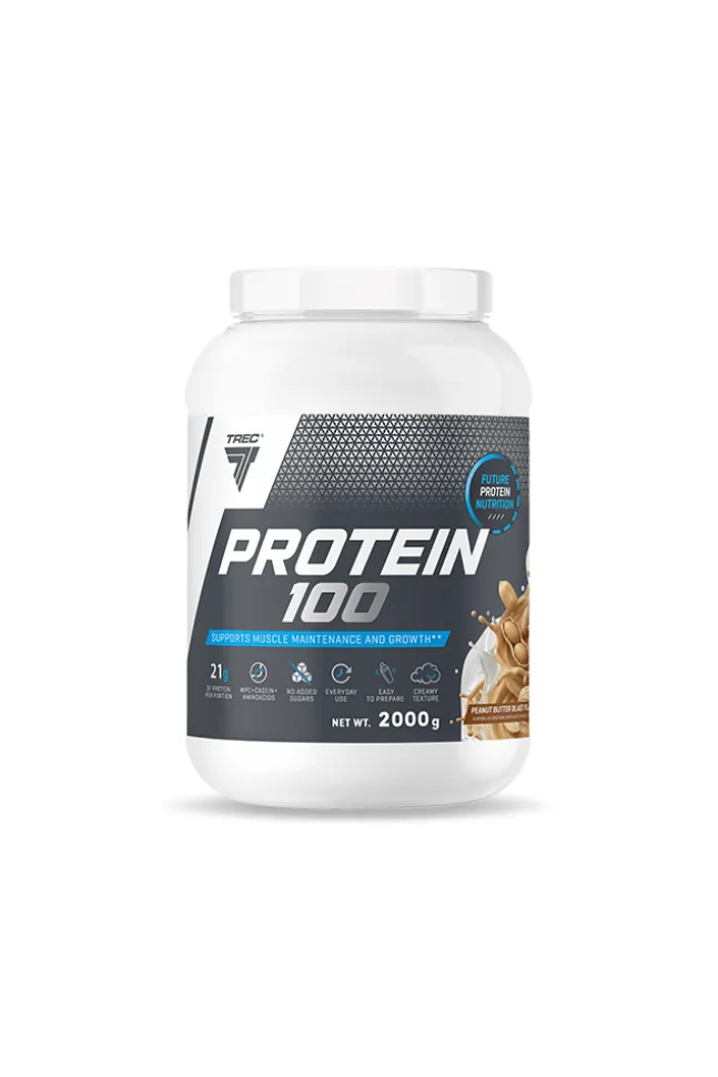Trec Protein 100 - odżywka białkowa z aminokwasami 2000g