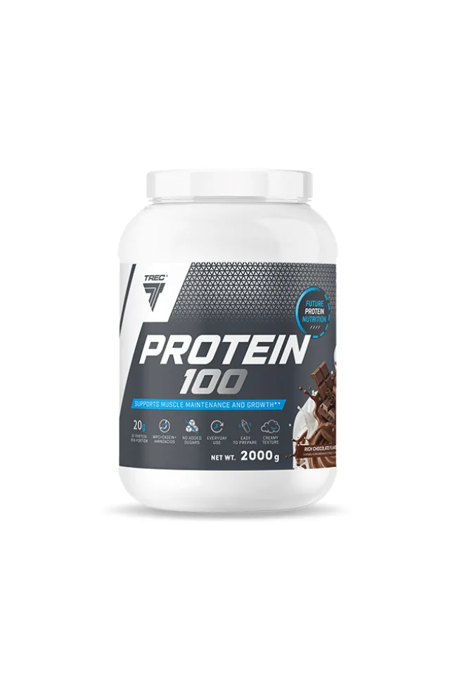 Trec Protein 100 - odżywka białkowa z aminokwasami 2000g
