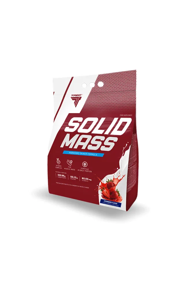 Trec Solid Mass - gainer z białkiem i węglowodanami - 5800g