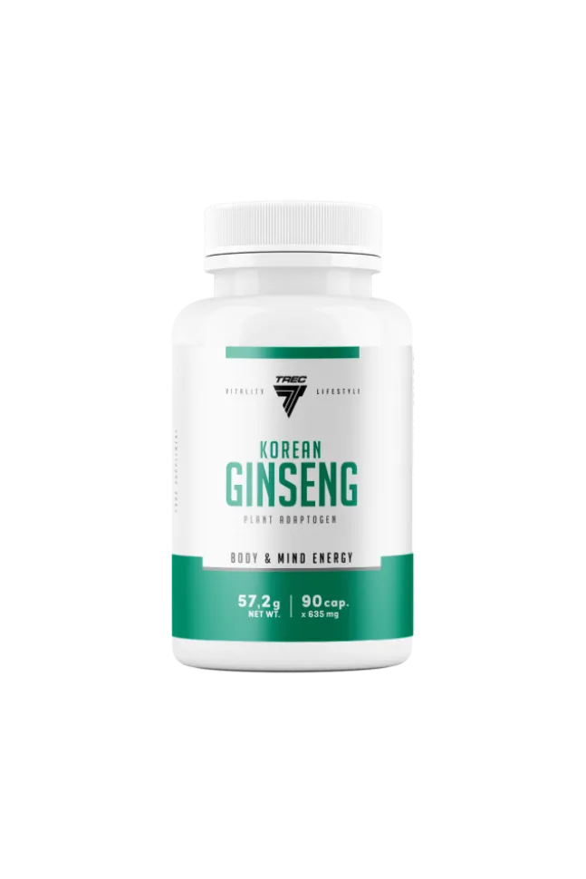 Trec VITALITY LIFESTYLE Korean Ginseng - żeń-szeń koreański w kapsułkach - 90kaps.