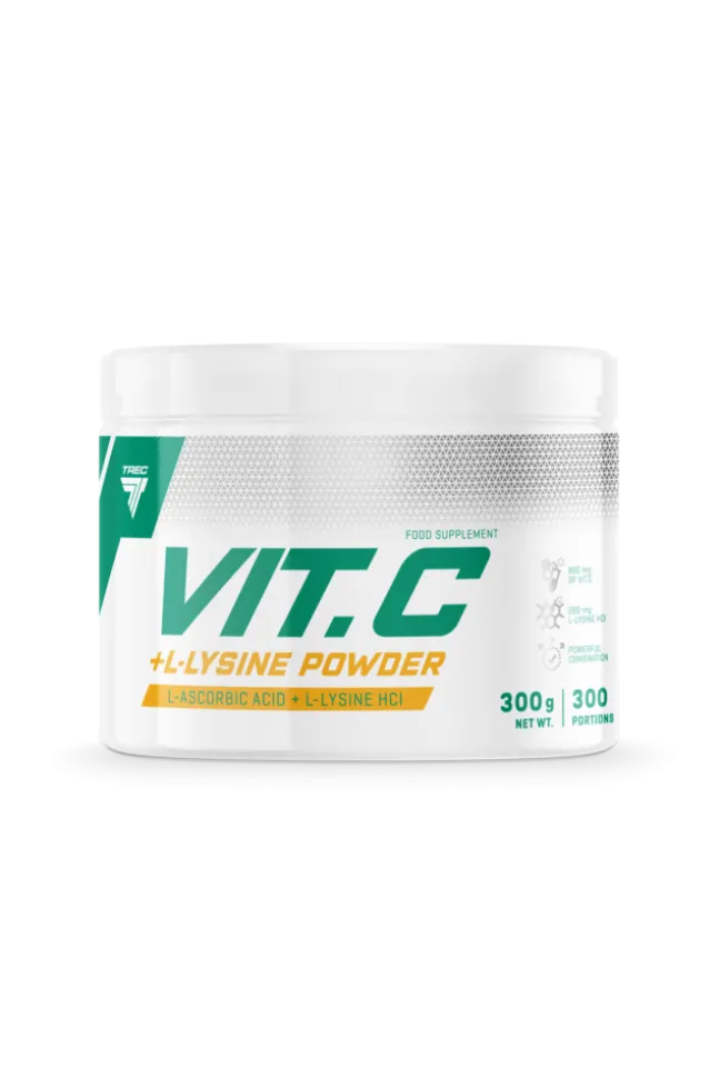 Trec VIT.C + Lysine Powder - witamina C z L-lizyną w proszku - 300g
