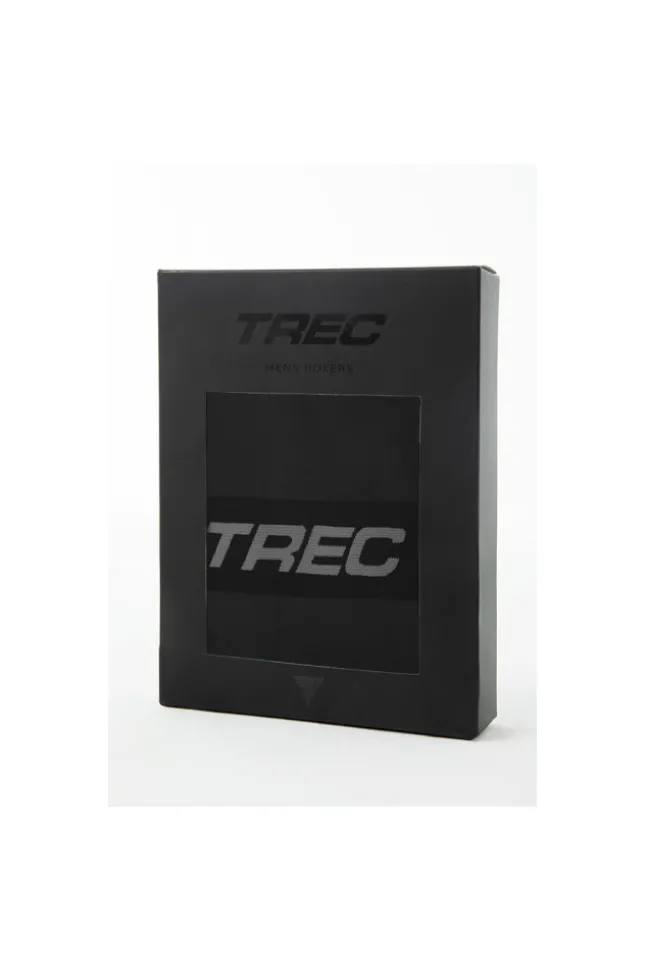 Trec Wear Boxer Shorts 190 Black-Black - 2pak bokserek męskich
