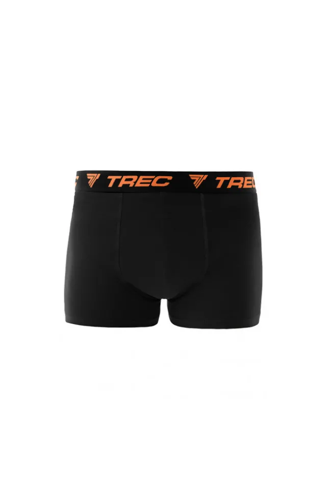 Trec Wear Boxer Shorts 190 Black-Orange - 2pak bokserek męskich