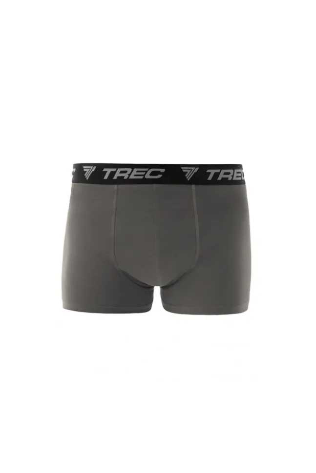 Trec Wear Boxer Shorts 190 Grey-Burgundy - 2pak bokserek męskich