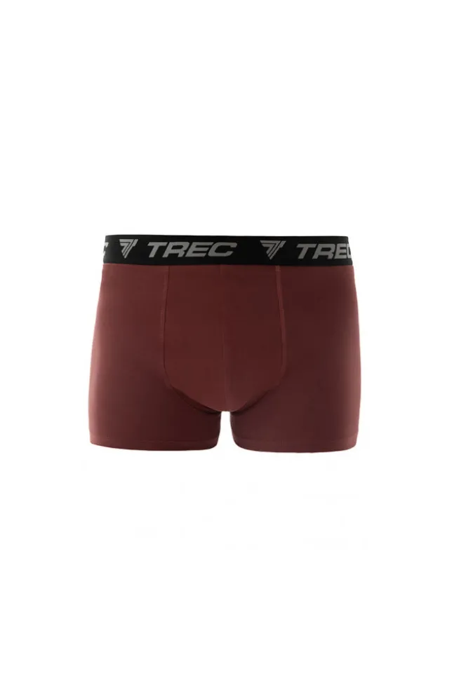 Trec Wear Boxer Shorts 190 Grey-Burgundy - 2pak bokserek męskich