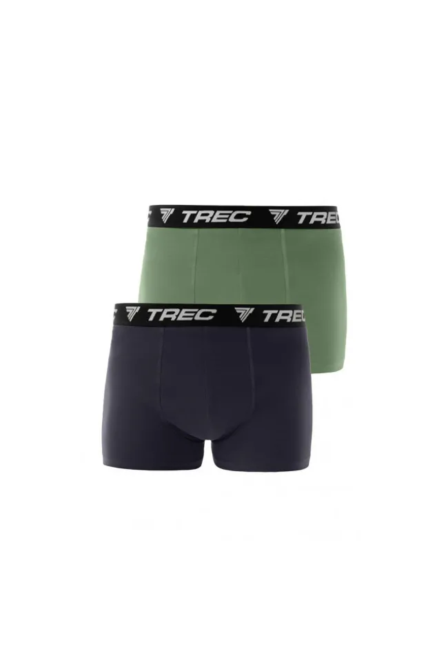 Trec Wear Boxer Shorts 190 Khaki-Navy - 2pak bokserek męskich